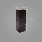 Arandela Focos Fachos Frisos 30cm + 2 Lâmpadas LED bulbo 12w