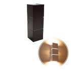 Arandela Focos Fachos Frisos 30cm + 2 Lâmpadas LED bulbo 12w