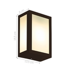 Arandela Fox Marrom Kit Com 3