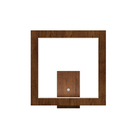 Arandela Frame Quadrado 25x25 9w 900lm