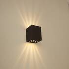 Arandela Frisada 10 Fachos Parede Externa Interna Prime Kit 3