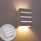 Arandela frisada 2 focos grande e27 em alumínio Starlumen - l