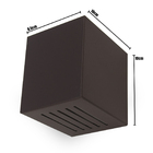 Arandela Frisada Efeito Parede Externa/ Interna 10 Fachos Mar