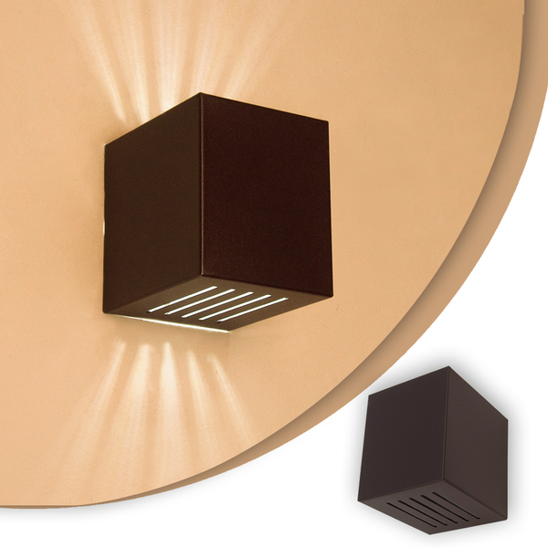 Arandela Frisada Efeito Parede Externa/ Interna 10 Fachos Mar