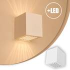 Arandela Frisada Efeito Parede Externa/ Interna + Led G9 5w 3