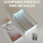 Arandela Frisada - Marrom St548