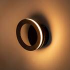 Arandela Ginga Rose Gold com Preto Led 6w Bb015 St2134