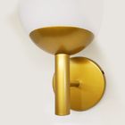 Arandela Globo Palle Dourada