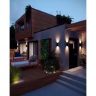 Arandela Gota 20cm 2 Lâmpadas G9 Germany Preto Texturizado