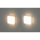 Arandela Ice Quadrada De Luz Geral 7 5w Stella - Luz Quente (