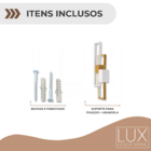 Arandela Iluminação Interna Quarto Lavabo Cabeceira