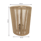 Arandela Interna 127V Bege Fibrartes