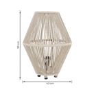 Arandela Interna 127V Bege IP20 Fibrartes