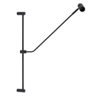 Arandela de Parede Interna Articulada com Fio IP20 Spot Line Preta Bivolt