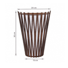 Arandela Interna Bivolt Marrom IP20 Foxlustres