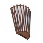 Arandela Interna Bivolt Marrom IP20 Foxlustres