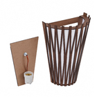 Arandela Interna Bivolt Marrom IP20 Foxlustres