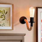 Arandela Interna Bivolt Preta IP44 Gmh