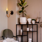 Arandela Interna Bivolt Preta IP44 Gmh