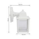 Arandela Interna Colonial Bivolt Branca IP20 Dital