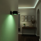 Arandela de Parede Interna IP20 com LED 3 em 1 Inspire Preta