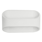 Arandela Interna LED Inspire Koper Retangular Metal Branco Bivolt