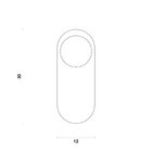 Arandela Lacrosse Dourado Com Globo 30cm 1g9 Bella