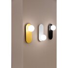 Arandela Lacrosse Dourado Com Globo 30cm 1g9 Bella