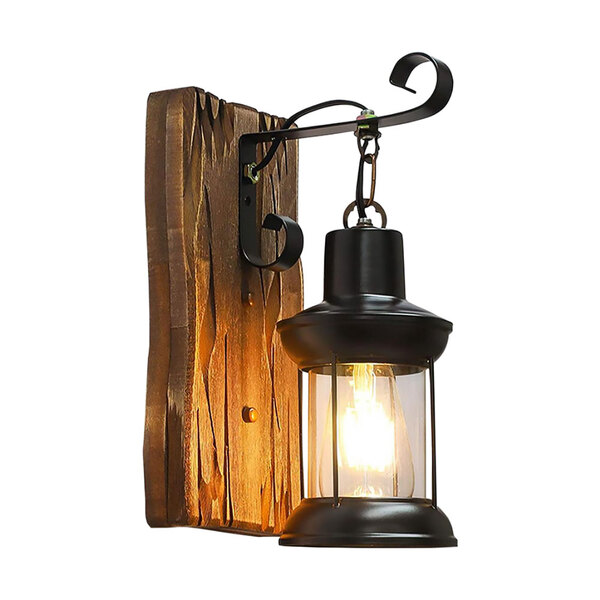 Arandela Lanterna Marroquina 29cm 1e27 La0024 Delis