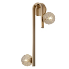 Arandela Laticius Dourada- Studioluce Ar1409