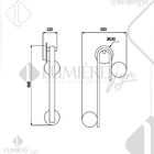 Arandela Laticius Dourada- Studioluce Ar1409