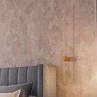 Arandela Led 10w 2700k Tenues Alumínio Dourado Fosco Mais Luz