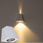 Arandela Led 10w Branca Efeito 2 Fachos Alumínio Blindada St9