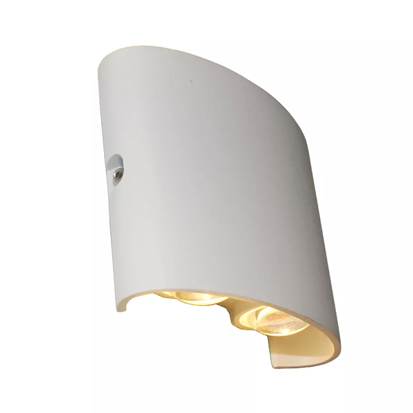 Arandela Led 4w Bivolt Ip65 Para Parede Interna E Externa Luz