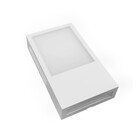 Arandela LED Branca Fosca Luz Branca Plástico IP65 Cube 12W Bivolt Avant