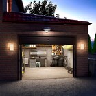 Arandela LED Branca Fosca Luz Neutra Plástico IP65 Flat 12W Bivolt Avant