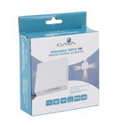 Arandela LED Branca Luz Amarela Plástico Trevo Quatro Fachos Ajustáveis Gaya