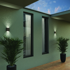 Arandela de Parede LED Brisa Efeito Luminoso 3W Luz Branca IP65 Plástico Inspire
