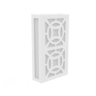 Arandela Led Cobogó Circolo Branca