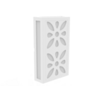 Arandela Led Cobogó Mandala Branca