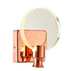 Arandela Led Cristal Rose 13cm 5w 3000k Branco Quente Bivolt