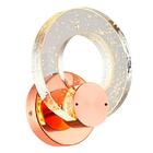 Arandela Led Cristal Rose 15cm 5w 3000k Branco Quente Bivolt