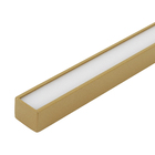 Arandela LED Dourada 60cm 8W 2700K IP20 Lino Hazak