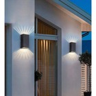 Arandela Led Elgin Duo Slim 2 Fachos Ip65 Branca Bivolt 3000k