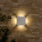 Arandela LED Externa Bivolt Branca IP65 Gaya