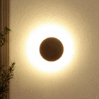 Arandela LED Externa Bivolt Marrom IP44