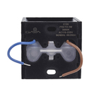 Arandela LED Externa Bivolt Preta Gaya