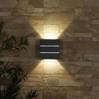 Arandela LED Externa Bivolt Preta IP65 Avant Iluminação