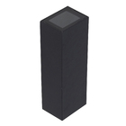 Arandela LED Externa de Parede Bivolt Preta IP65 Gaya