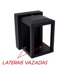 Arandela Led Lanterna Retrô 7w 3000k Preta St1023